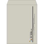 【既製品】角3(216x277mm)（〒枠なし）