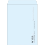 【既製品】角0(287x382mm)（〒枠なし）