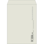 【既製品】角0(287x382mm)（〒枠なし）