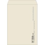【既製品】角0(287x382mm)（〒枠なし）