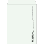 【既製品】角0(287x382mm)（〒枠なし）
