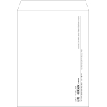 【既製品】角0(287x382mm)（〒枠なし）