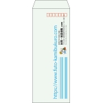 【既製品】長40(90x225mm)（〒枠あり）