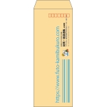 【既製品】長40(90x225mm)（〒枠あり）