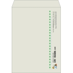 【既製品】角0(287x382mm)（〒枠なし）