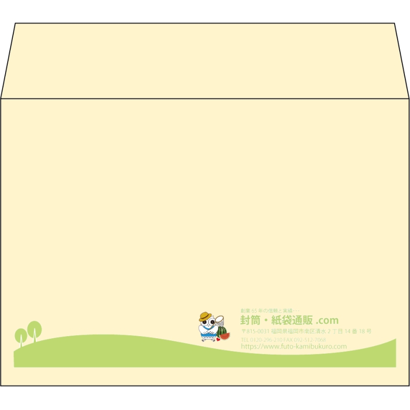 【既製品】洋2(162x114mm)（〒枠なし）