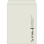 【既製品】角0(287x382mm)（〒枠なし）