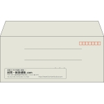【既製品】洋4(235x105mm)（〒枠あり）