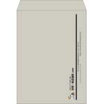 【既製品】角0(287x382mm)（〒枠なし）
