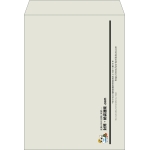 【既製品】角0(287x382mm)（〒枠なし）