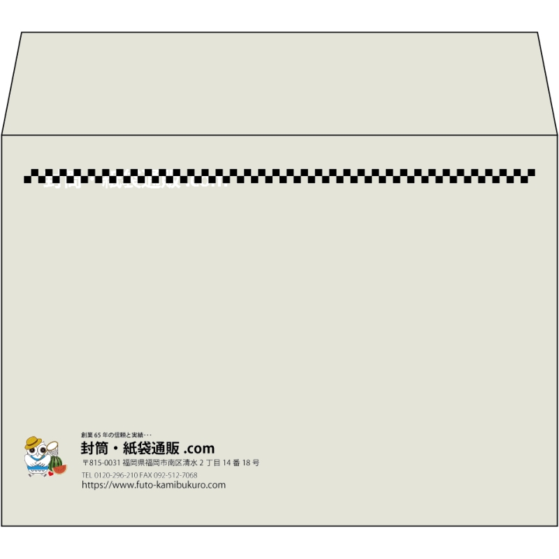 【既製品】洋2(162x114mm)（〒枠なし）