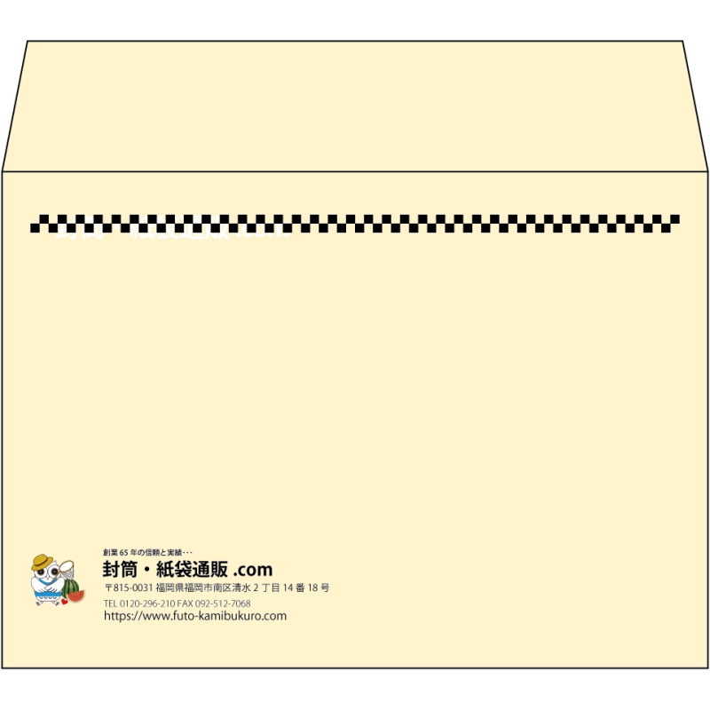【既製品】洋2(162x114mm)（〒枠なし）