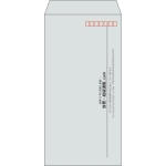 【既製品】長3(120x235mm)（〒枠あり）
