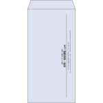 【既製品】長3(120x235mm)（〒枠なし）