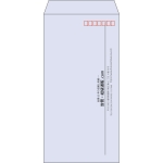 【既製品】長3(120x235mm)（〒枠あり）