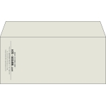 【既製品】洋4(235x105mm)（〒枠なし）
