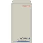 【既製品】長3(120x235mm)（〒枠あり）