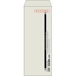 【既製品】長40(90x225mm)（〒枠あり）