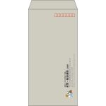 【既製品】長3(120x235mm)（〒枠あり）