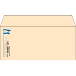 【既製品】洋4(235x105mm)（〒枠なし）