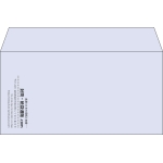 【既製品】洋長3(235x120mm)（〒枠なし）