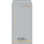 【既製品】長3(120x235mm)（〒枠あり）