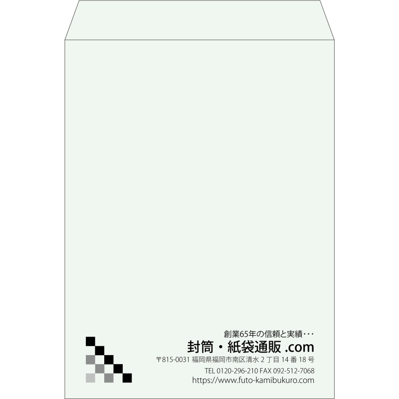 【既製品】角0(287x382mm)（〒枠なし）