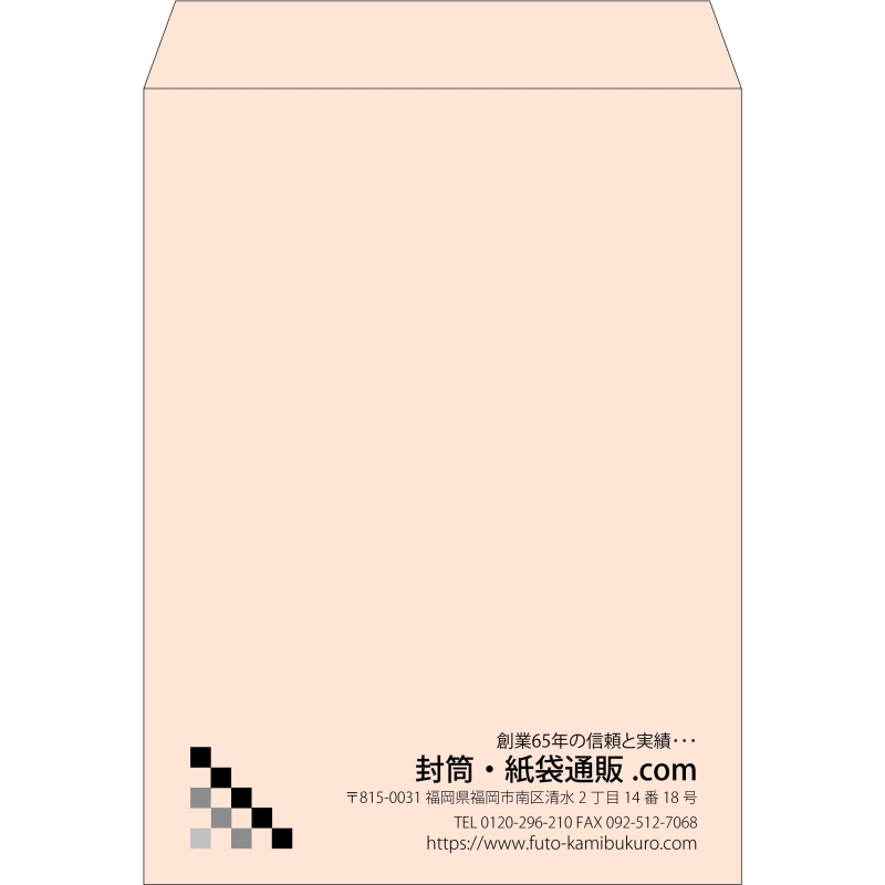 【既製品】角0(287x382mm)（〒枠なし）