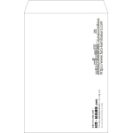 【既製品】角1(270x382mm)（〒枠なし）