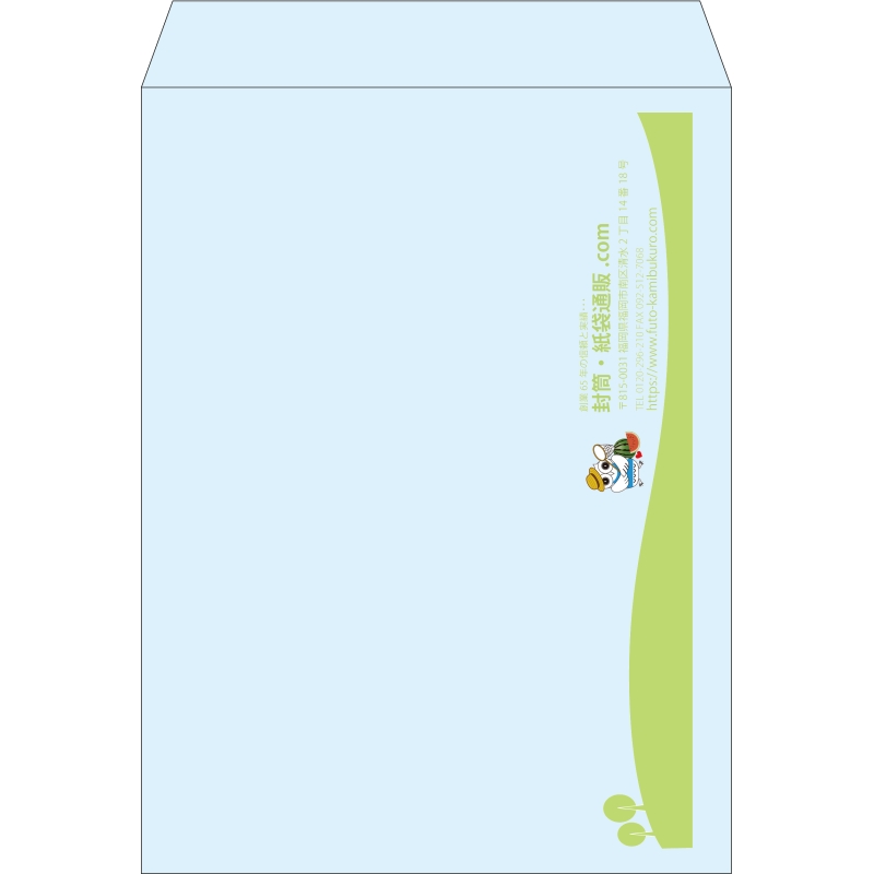 【既製品】角0(287x382mm)（〒枠なし）