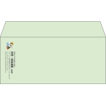 【既製品】洋4(235x105mm)（〒枠なし）