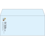 【既製品】洋4(235x105mm)（〒枠なし）