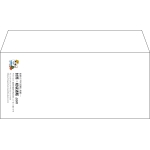 【既製品】洋4(235x105mm)（〒枠なし）