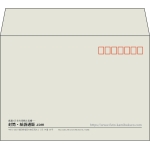 【既製品】洋2(162x114mm)（〒枠あり）
