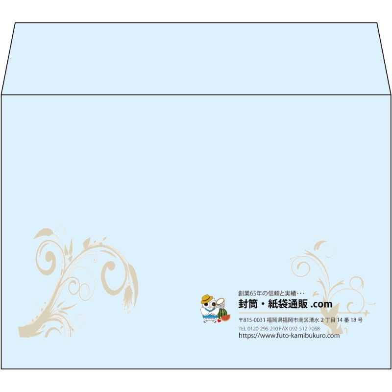 【既製品】洋2(162x114mm)（〒枠なし）