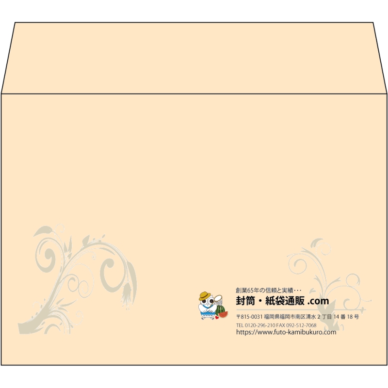 【既製品】洋2(162x114mm)（〒枠なし）