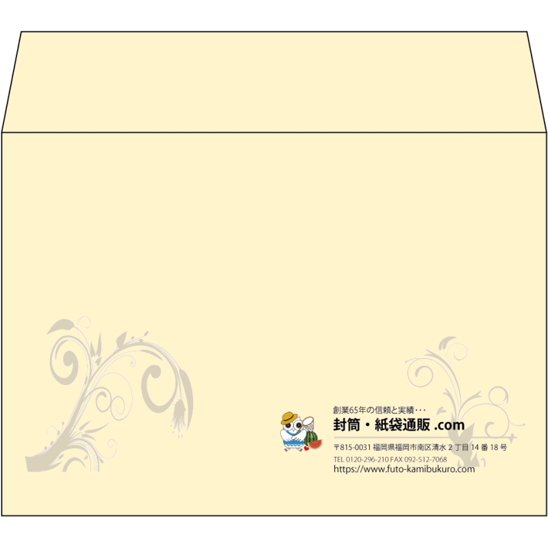 【既製品】洋2(162x114mm)（〒枠なし）