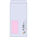 【既製品】長3窓付き(120x235mm)（〒枠なし）