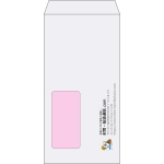 【既製品】長3窓付き(120x235mm)（〒枠なし）