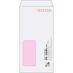 【既製品】長3窓付き(120x235mm)（〒枠あり）