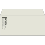 【既製品】洋4(235x105mm)（〒枠なし）