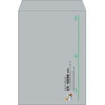 【既製品】角2(240x332mm)（〒枠なし）