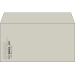 【既製品】洋長3(235x120mm)（〒枠なし）