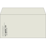 【既製品】洋長3(235x120mm)（〒枠なし）