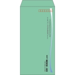 【既製品】長3(120x235mm)（〒枠あり）