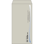 【既製品】長3(120x235mm)（〒枠なし）