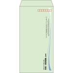 【既製品】長3(120x235mm)（〒枠あり）