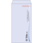 【既製品】長3(120x235mm)（〒枠あり）