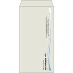 【既製品】長3(120x235mm)（〒枠なし）