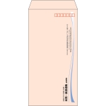 【既製品】長3(120x235mm)（〒枠あり）